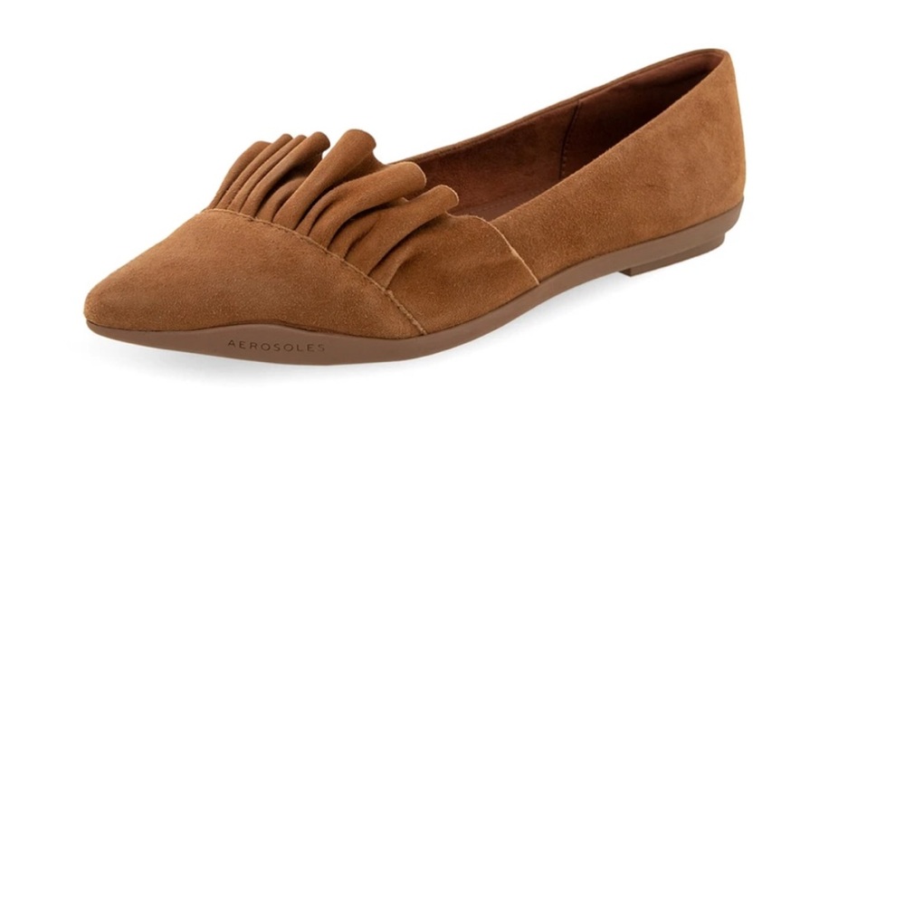 Aerosoles Women's Brown Suede Flats